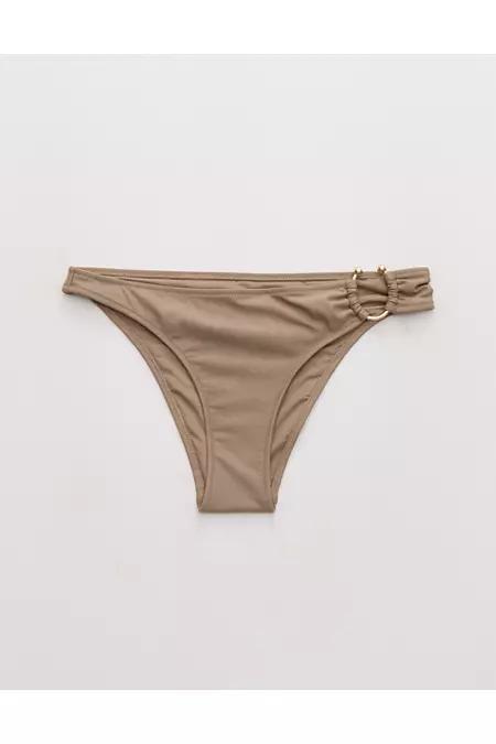 Aerie High Leg Cheeky Bikini Bottom Women's Product Image