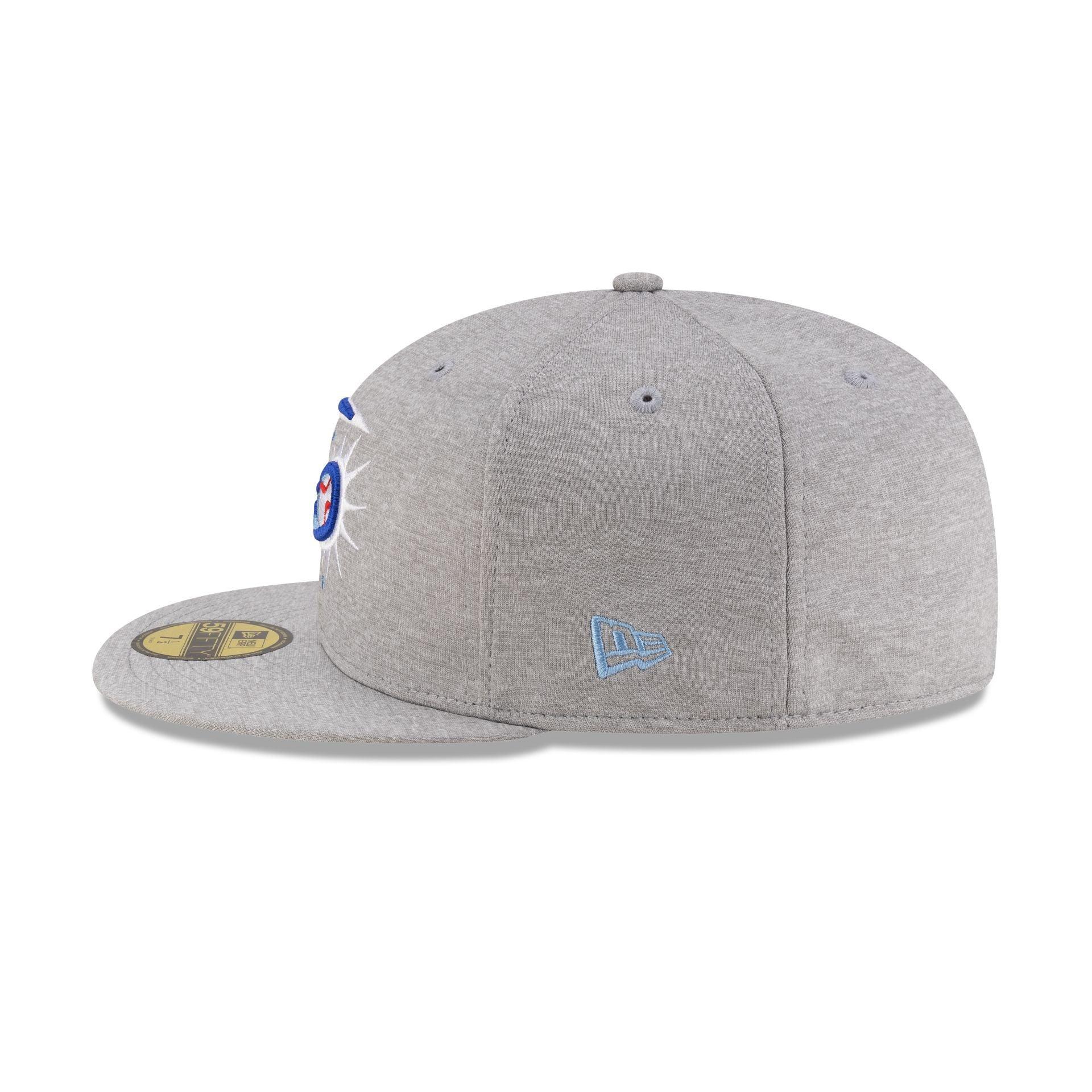 Oklahoma City Comets Shadow Tech Gray 59FIFTY Fitted Hat Male Product Image