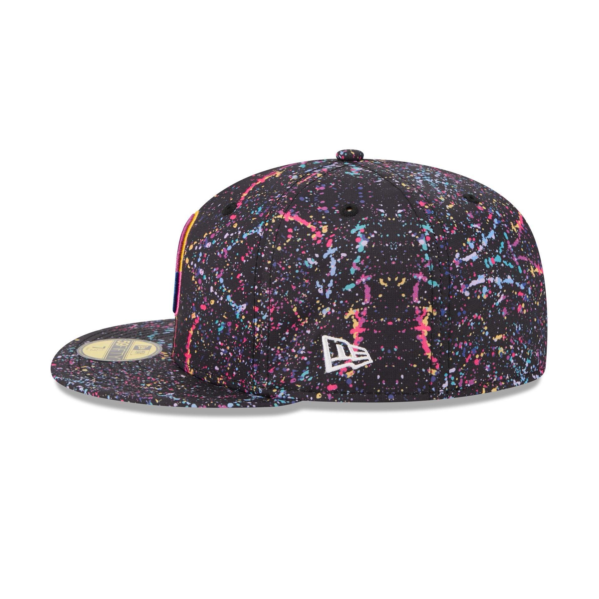 Houston Texans 2025 Training Split Panel 9FIFTY Snapback Hat Male Product Image
