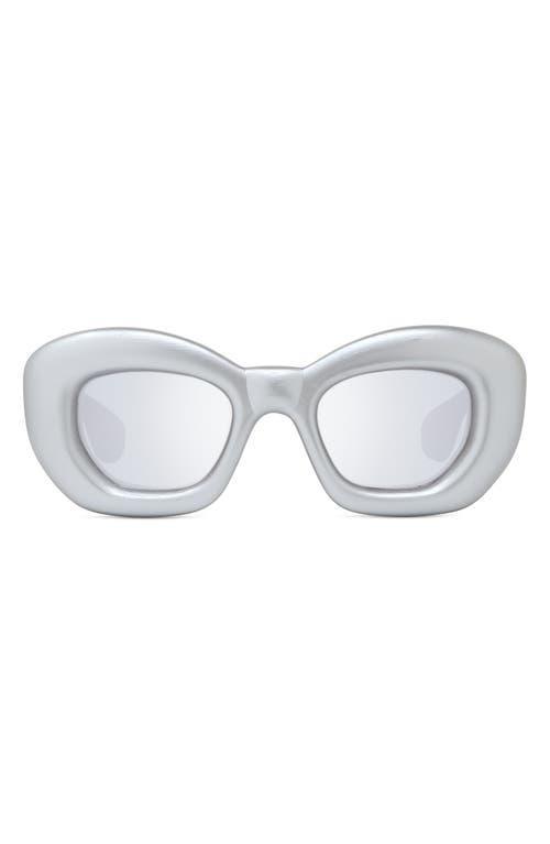 Womens Inflated 47MM Cat-Eye Sunglasses Product Image