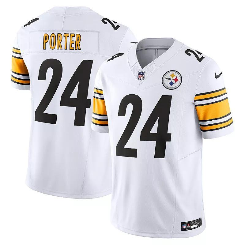 Men's Nike Joey Porter Jr. White Pittsburgh Steelers  Vapor F.U.S.E. Limited Jersey, Size: 3XL Product Image