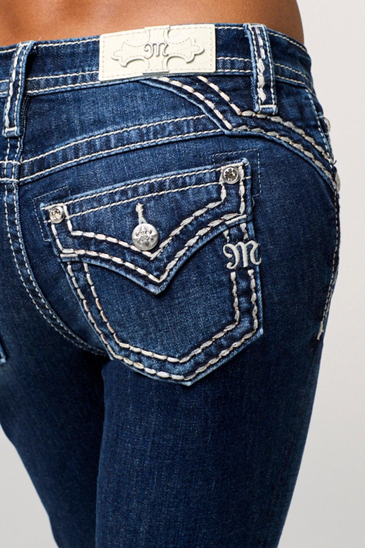 Raleigh Stitched Bootcut Jeans Product Image