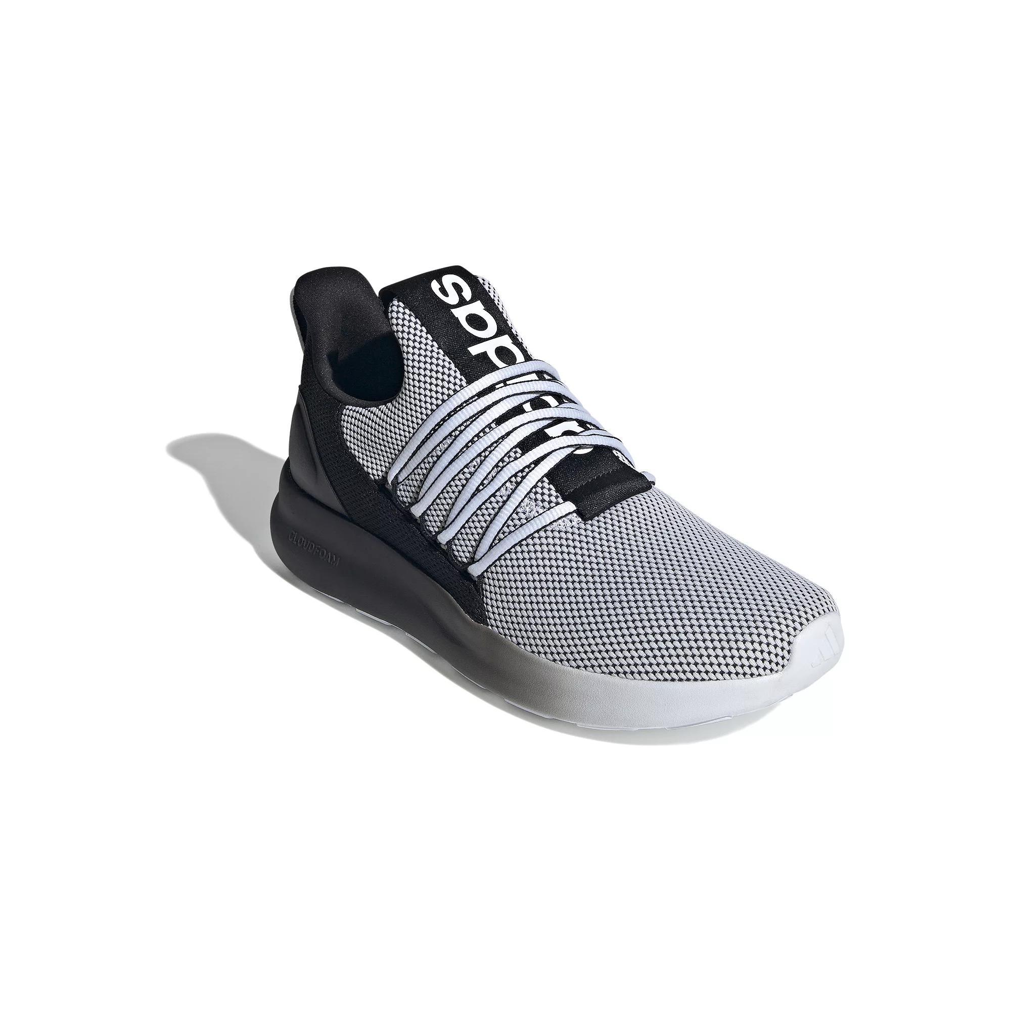 adidas Lite Racer Adapt 7.0 Men's Running Shoes, Size: 11.5 4E, White Core Black Product Image