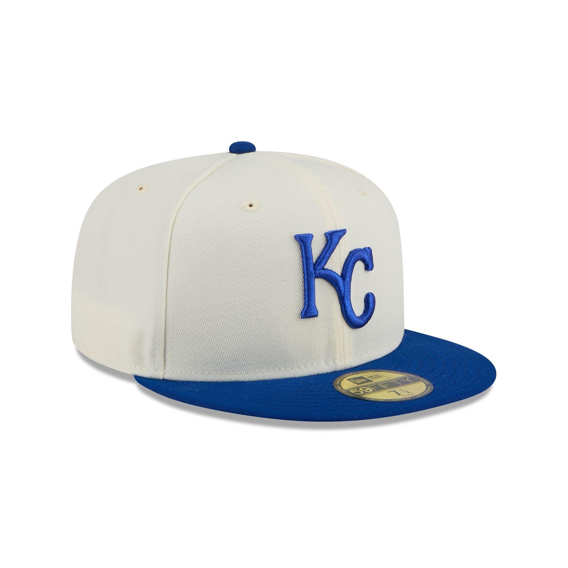 Kansas City Royals Chrome 59FIFTY Fitted Hat Male Product Image