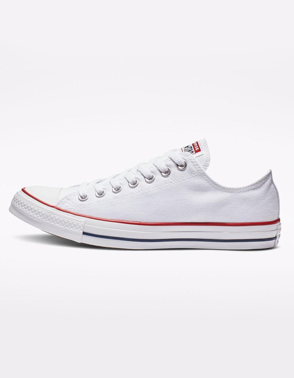 CONVERSE Chuck Taylor All Star White Low Top Shoes Product Image