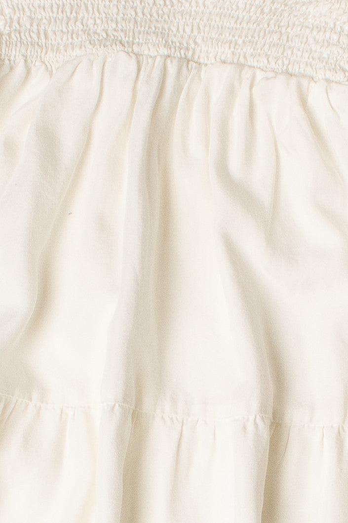Smocked Waist Tiered Maxi Skirt Product Image