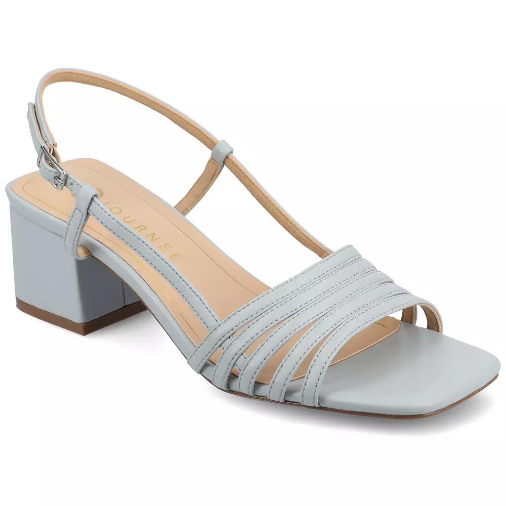 Journee Shayana Women's Tru Comfort Foam™ Sandals, Size: 11, Blue Product Image