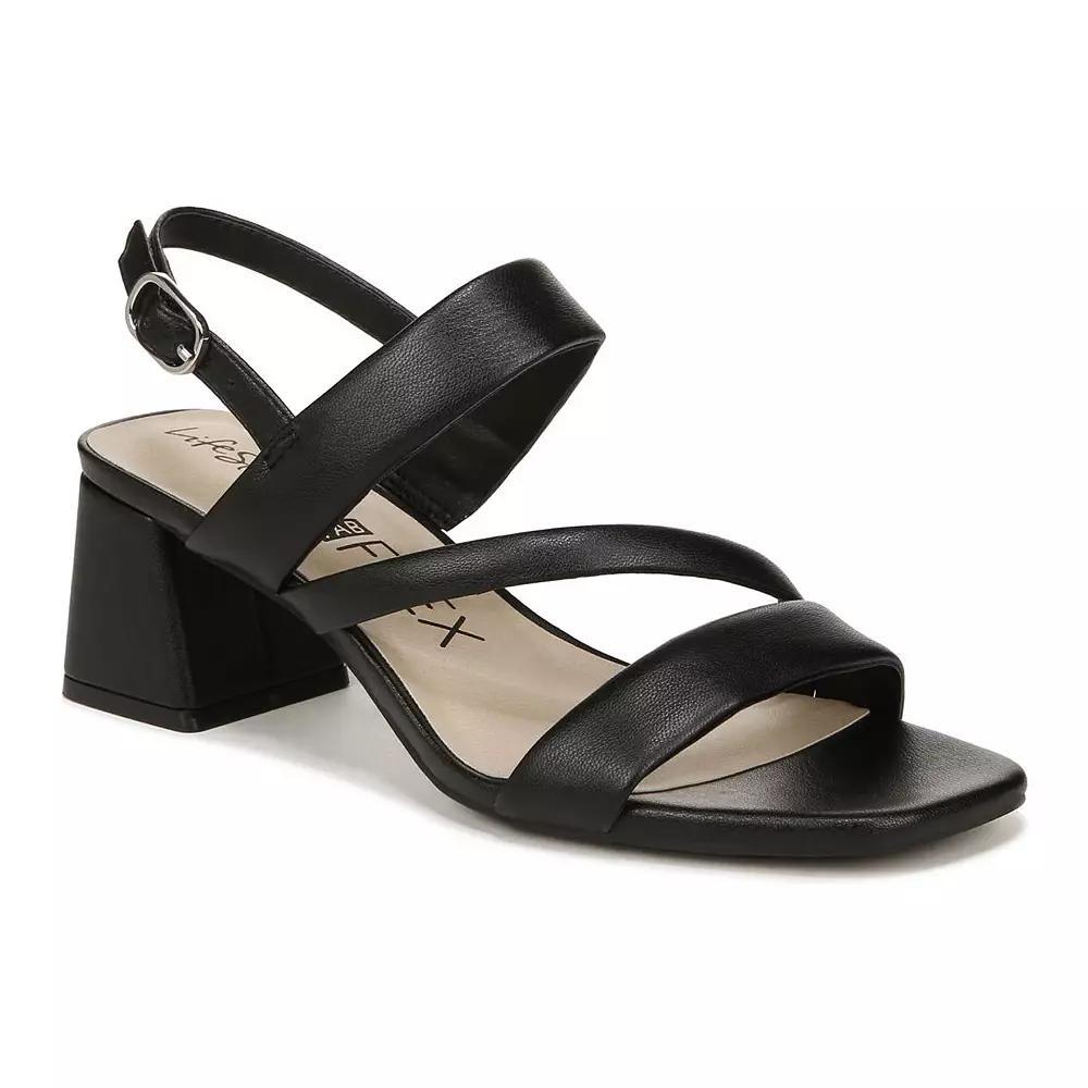 LifeStride Celia Women's Strappy Heels, Size: 7.5, Black Product Image