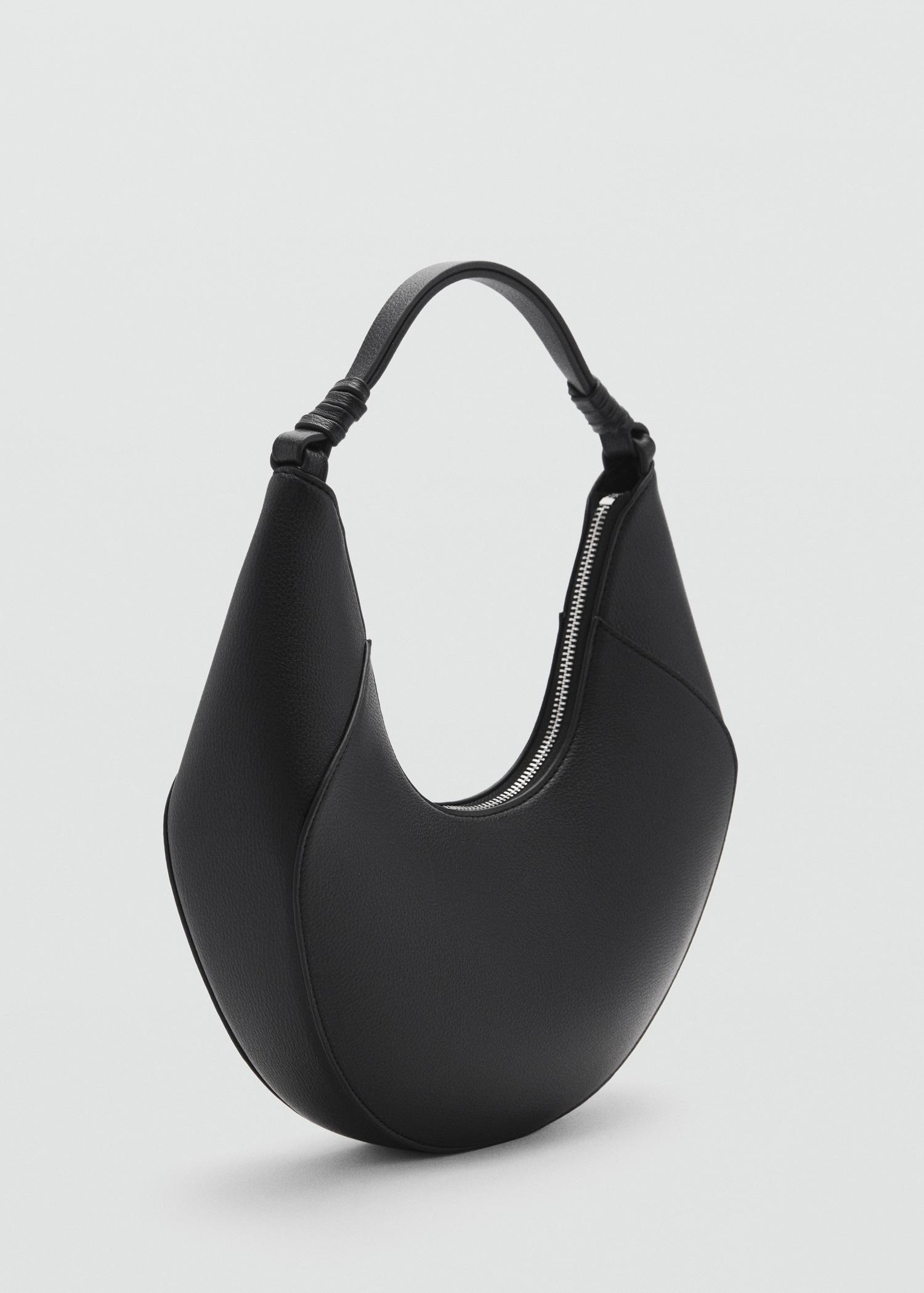 Leather-effect shoulder bag - Women | MANGO USA Product Image