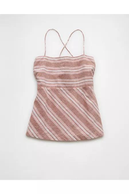 AE Striped Halter Top Womens Product Image