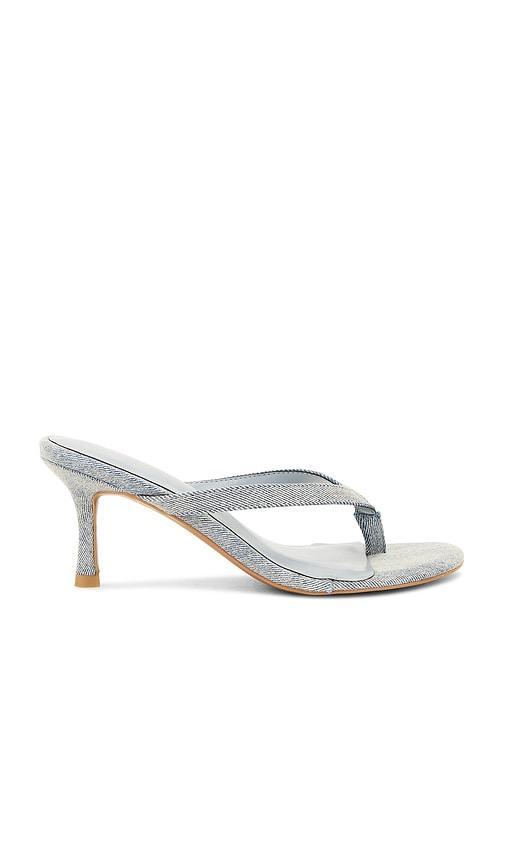 Denim Mule Sandal Good American Product Image