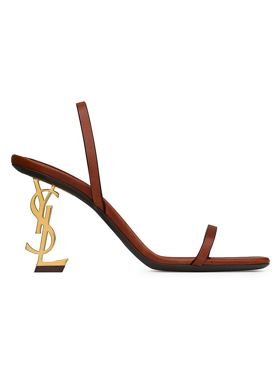 Womens Opyum Slingback Sandals in Vegetable-Tanned Leather Product Image
