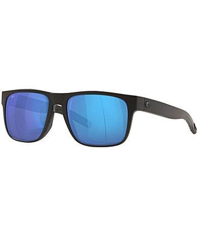 Costa Mens 6S9008 Spearo Matte Tortoise 56mm Square Polarized Sunglasses Product Image