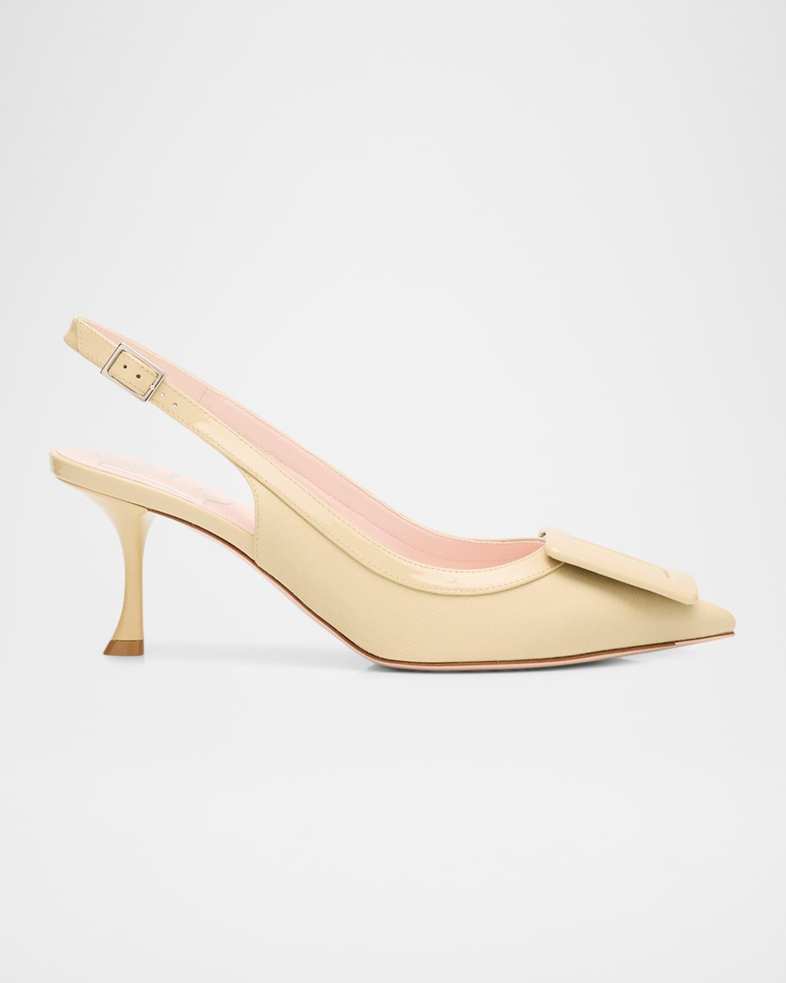 Viv in the City Grosgrain Slingback Pumps Product Image