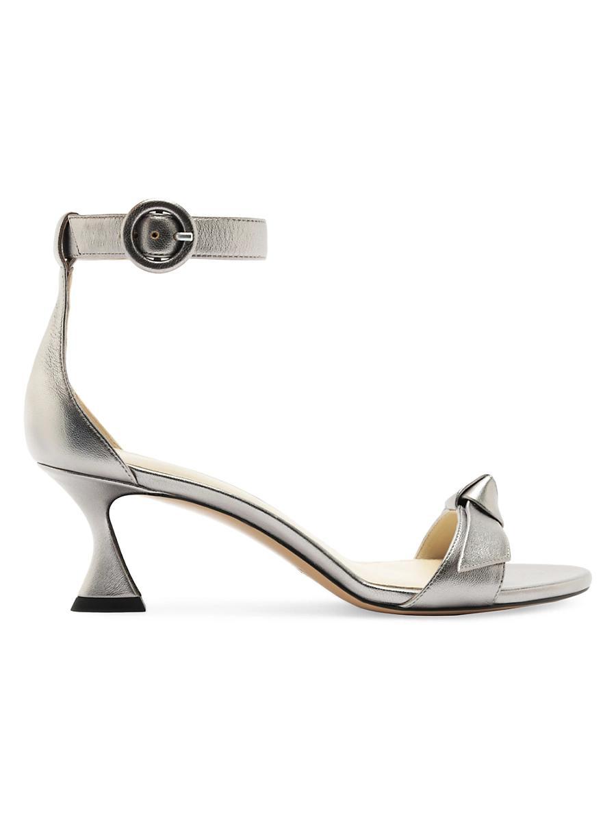Womens Clarita Buckle 60MM Leather Sandals Product Image