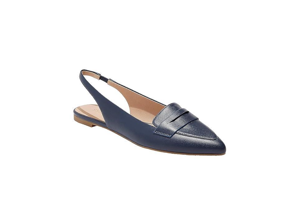 Jack Rogers Pennie Sling Back Ballet Leather Flats Product Image