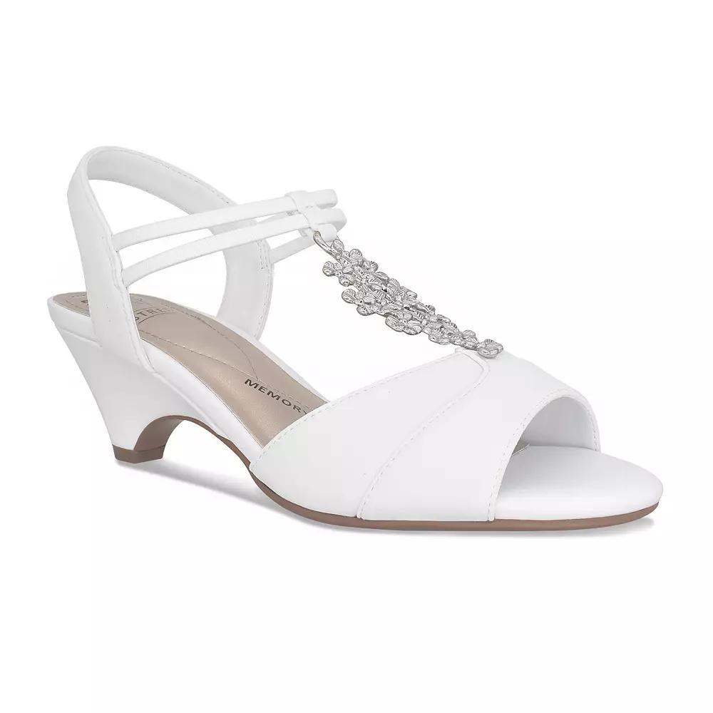 Impo® Edisha Stretch Women's Sandals, Size: 9 Medium, White Product Image