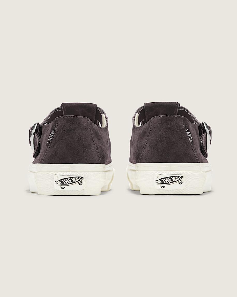 Premium Mary Jane Suede Shoe in Chocolate Plum Brown| Vans US Product Image