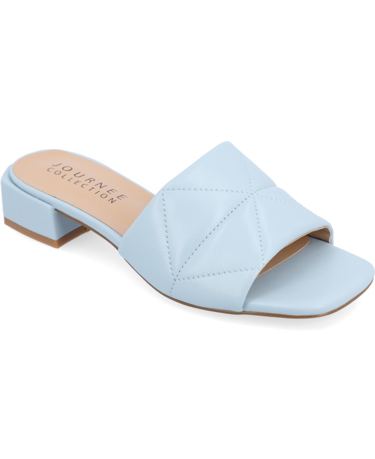 Journee Elidia Womens Block Heel Sandals Product Image