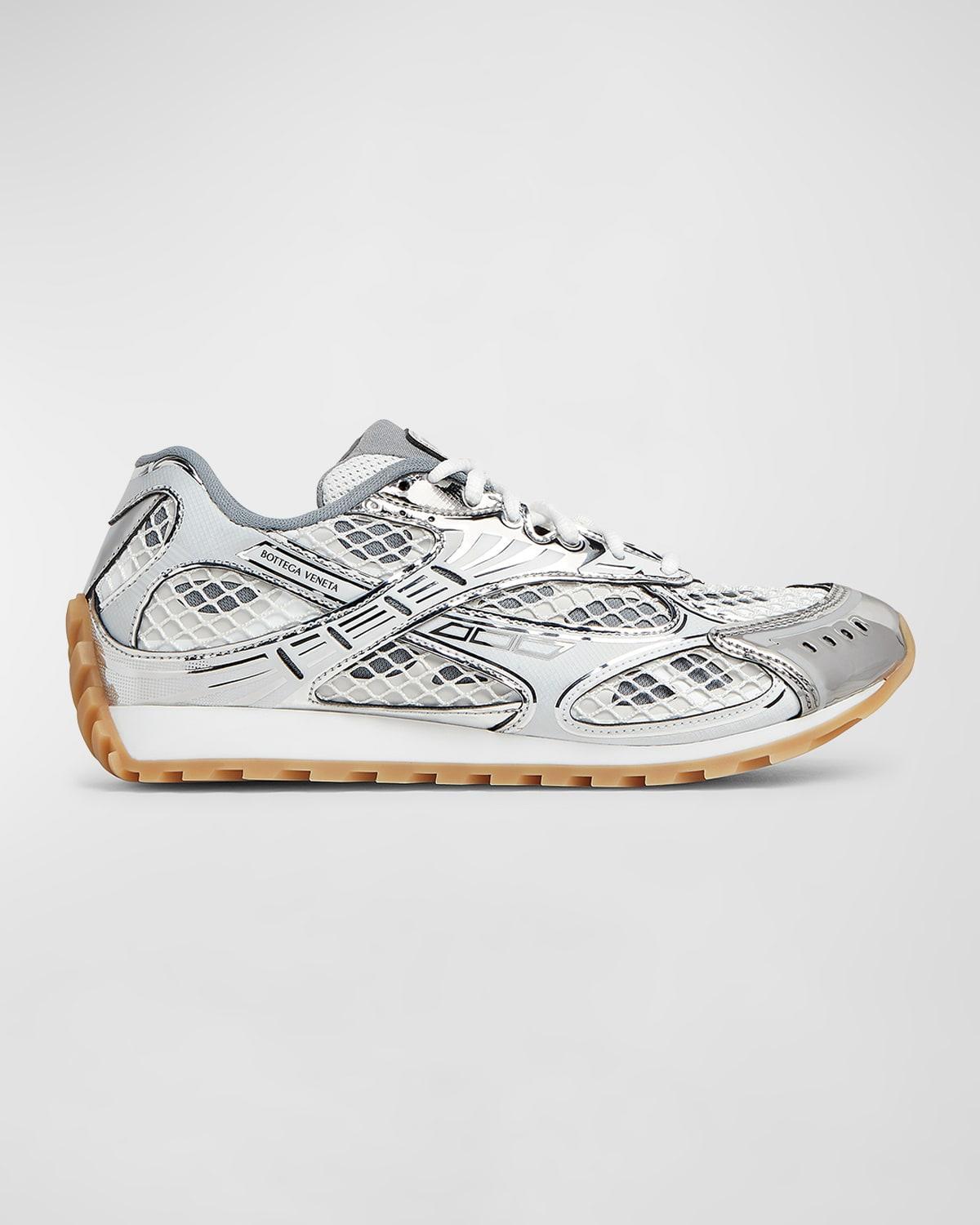Mens Orbit Technical Fishnet Sneakers Product Image