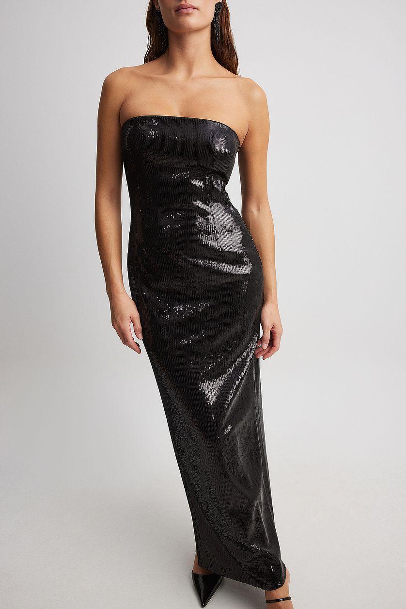 Wetlook Sequin Maxi Dress Product Image