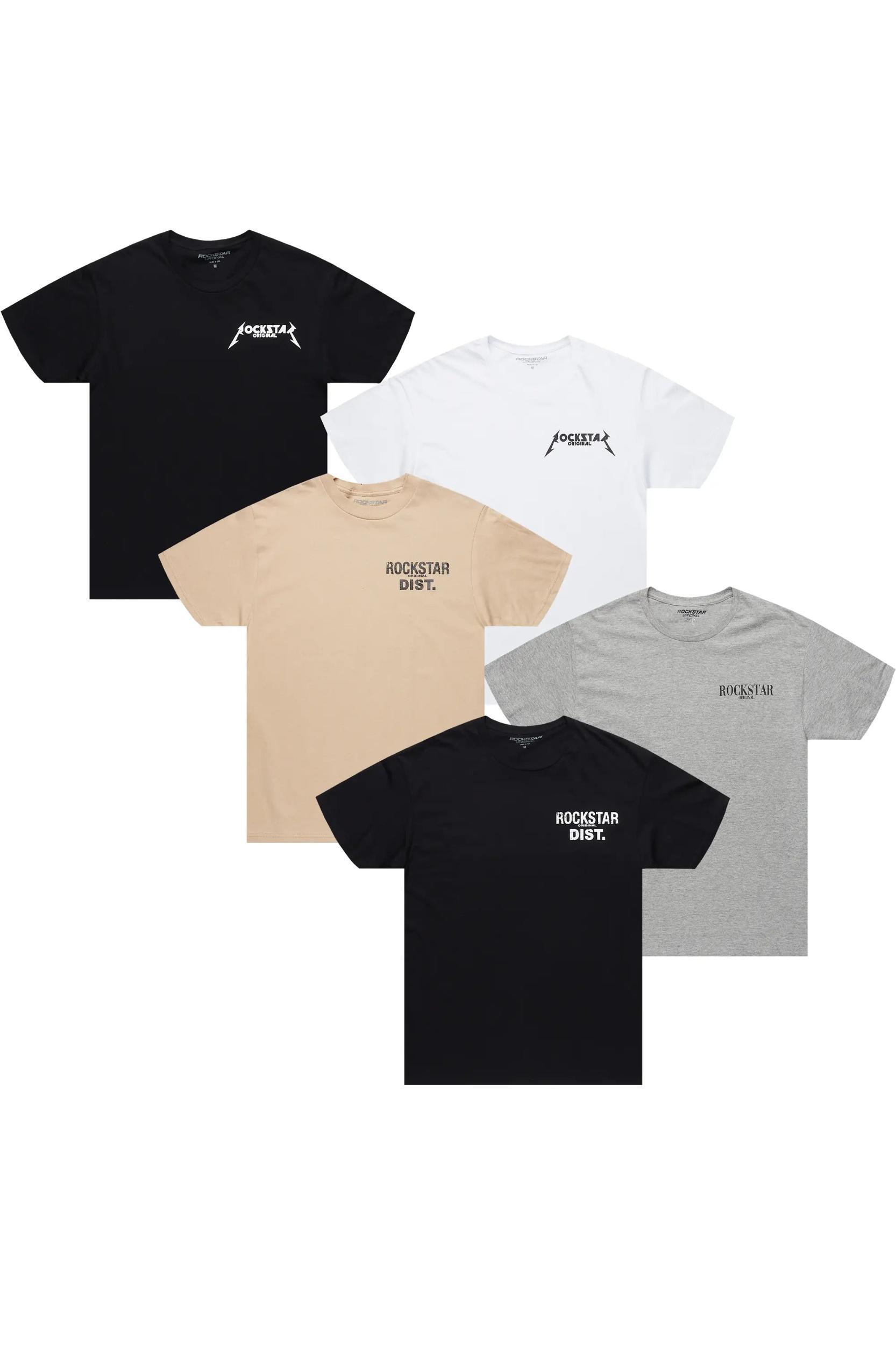 Diamo Black Graphic T-Shirt Male Product Image