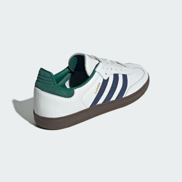 Mens adidas Samba OG Athletic Shoe - Core White / Team Victory Red / Night Indigo Product Image