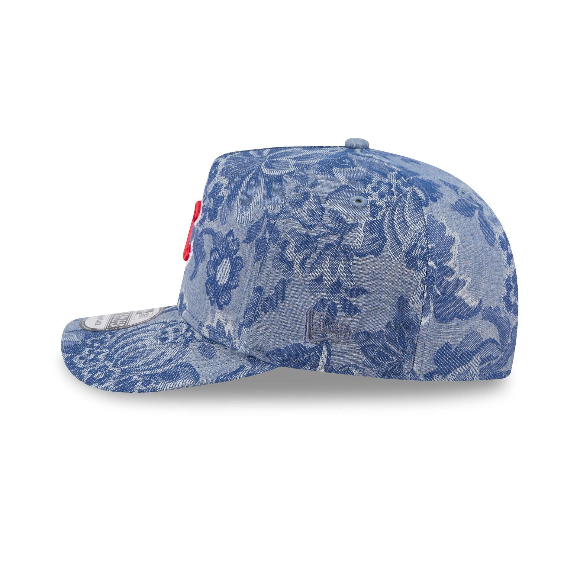 Columbus Blue Jackets Washed 9FIFTY A-Frame Snapback Hat Male Product Image