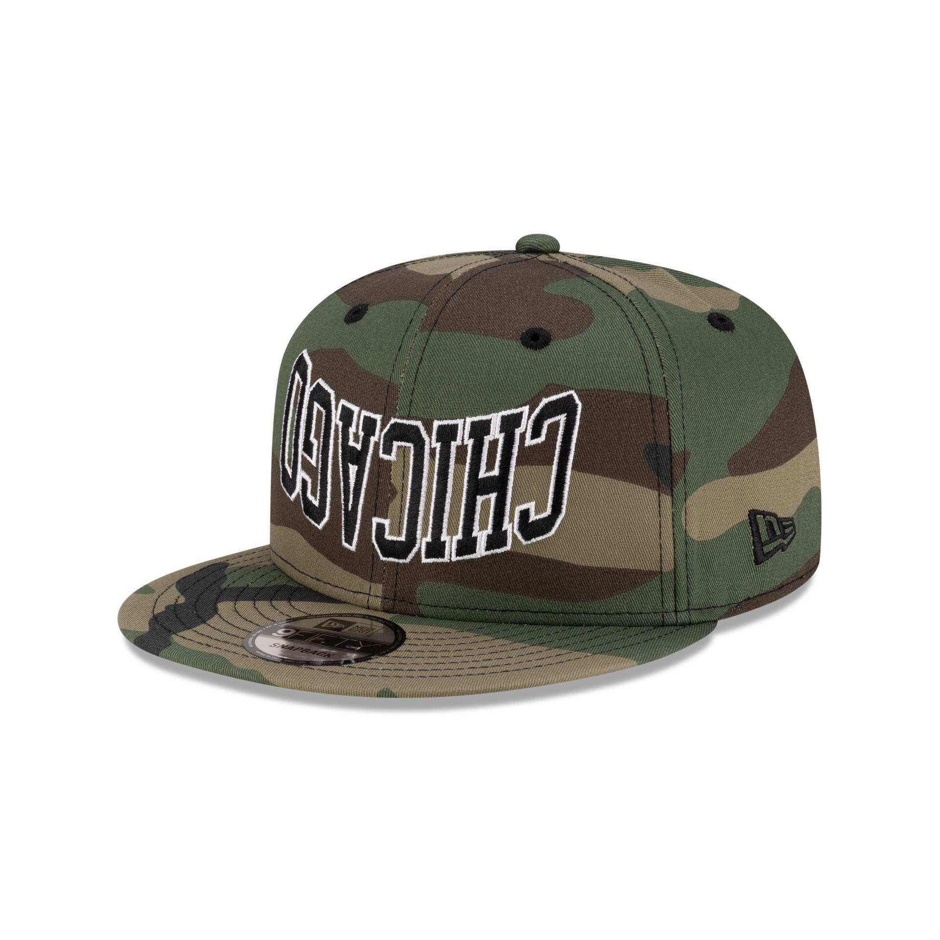 New Era Cap Chicago Camo 9FIFTY Snapback Hat Male Product Image