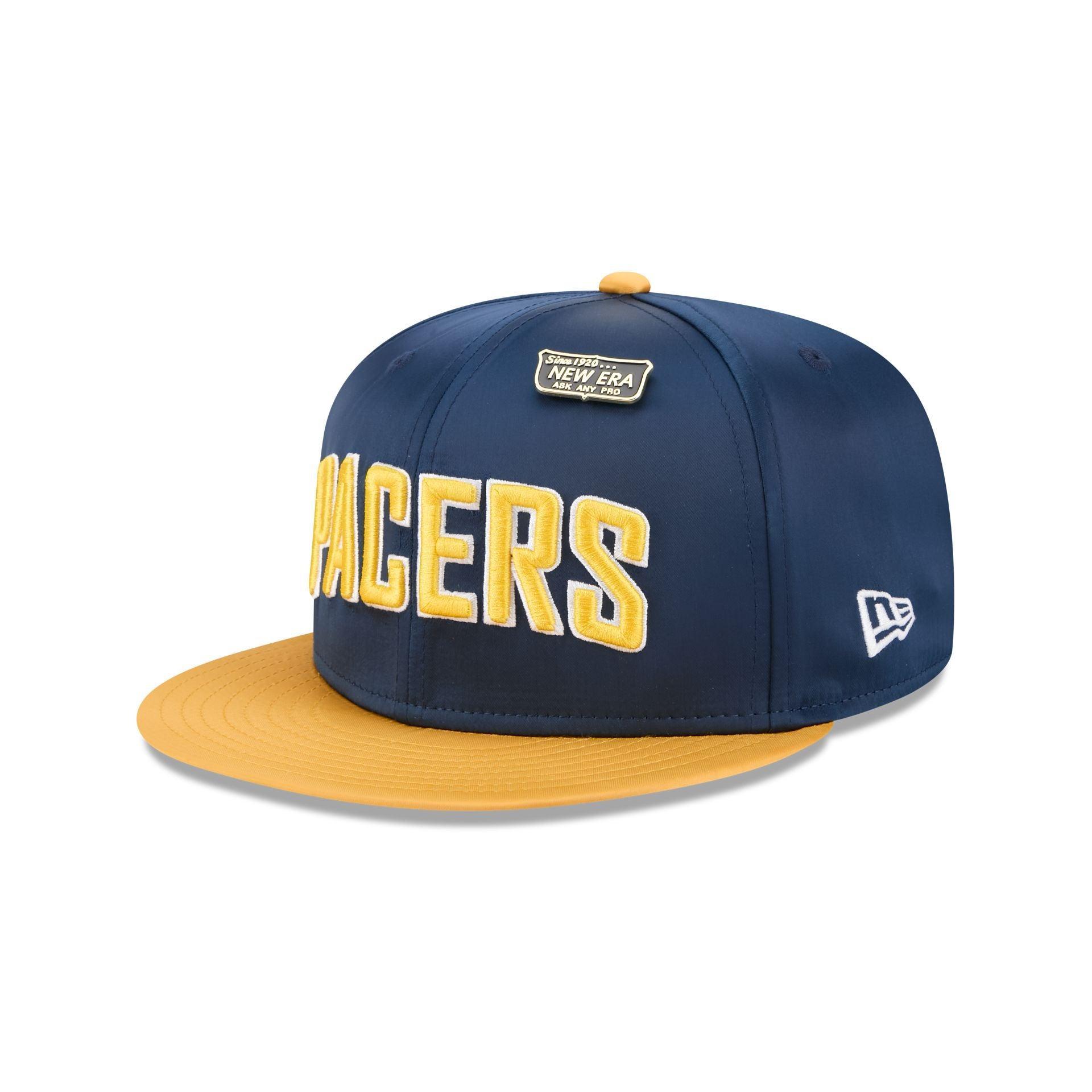Indiana Pacers Satin Pin 9FIFTY Snapback Hat Male Product Image
