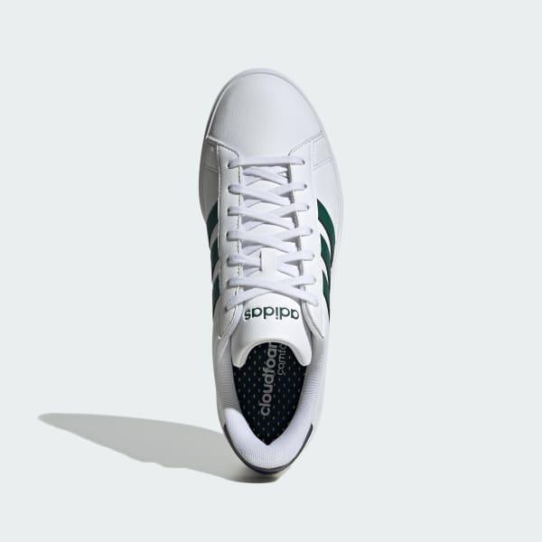 adidas Grand Court Shoes Halo Silver 13 Mens Product Image