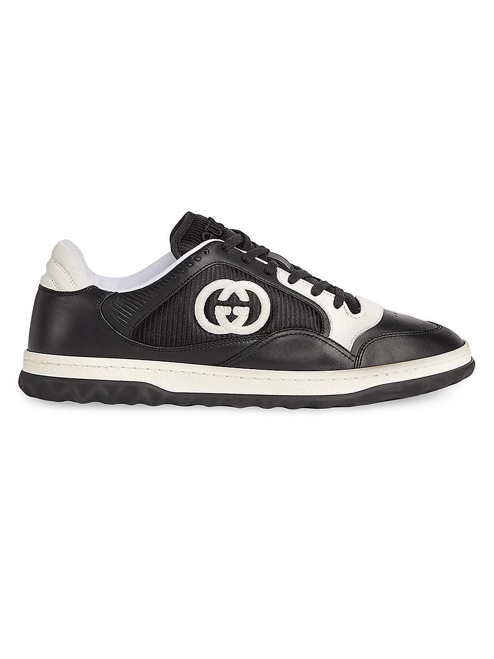 Mens Embroidered GG Low-Top Sneakers Product Image