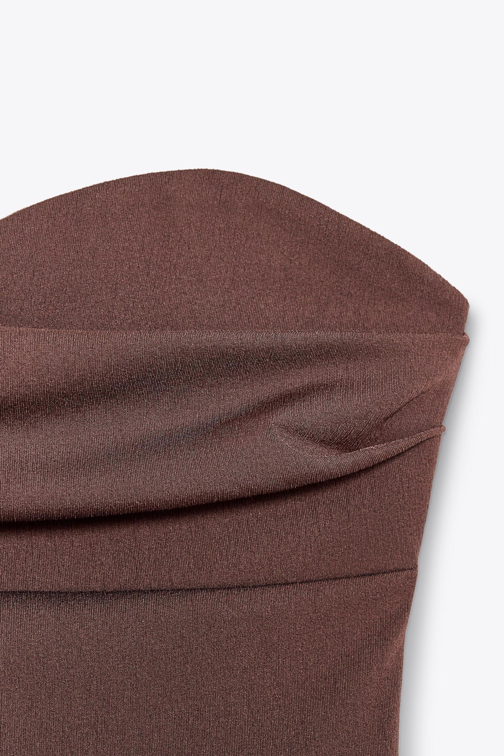TEXTURED BANDEAU TOP Product Image