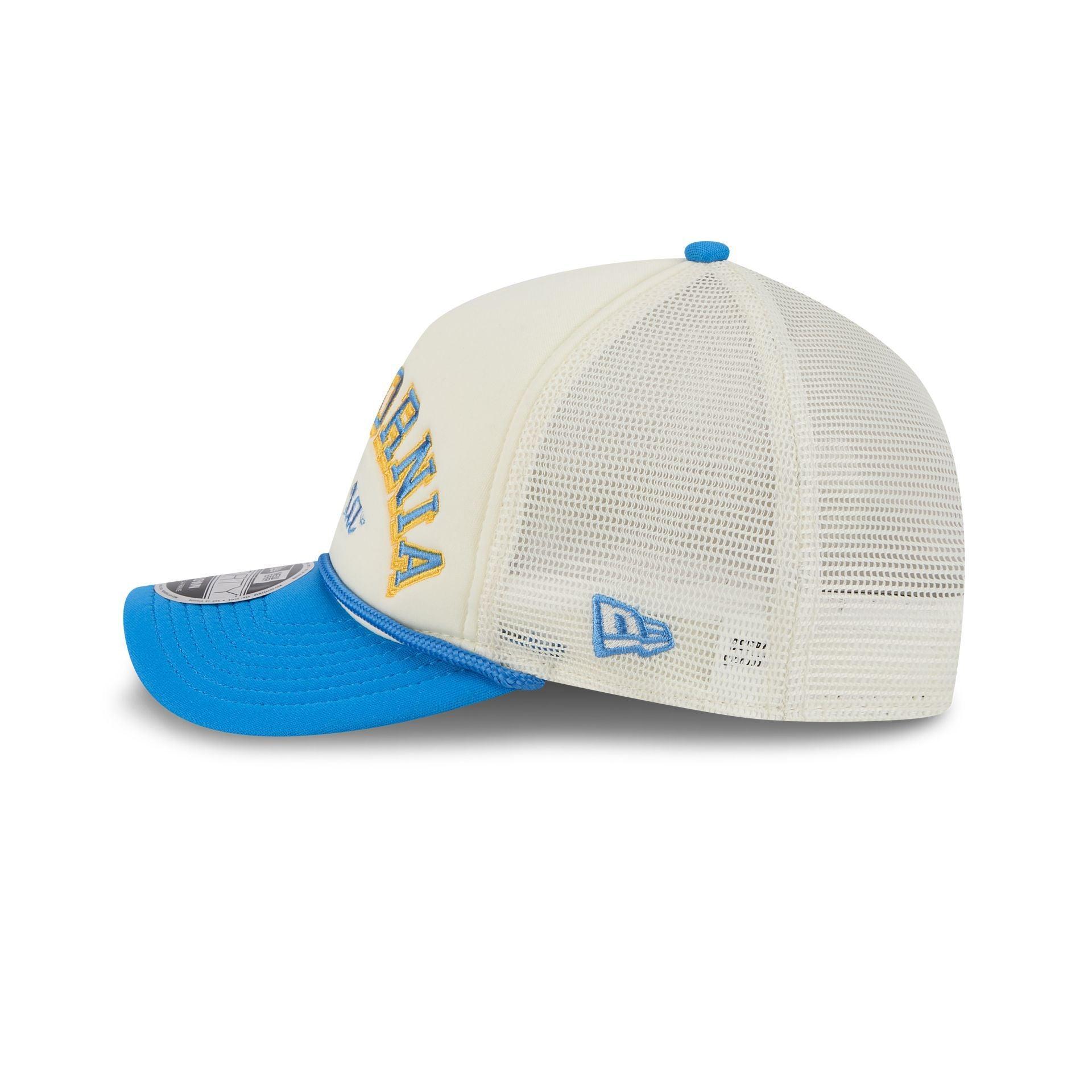 UCLA Bruins Chrome Arch 9FORTY M-Crown A-Frame Trucker Hat Male Product Image