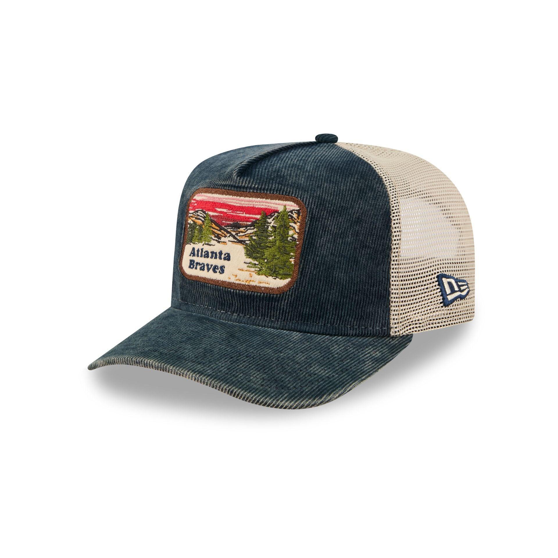 Boston Red Sox Vintage Landscape 9FIFTY A-Frame Trucker Hat Male Product Image