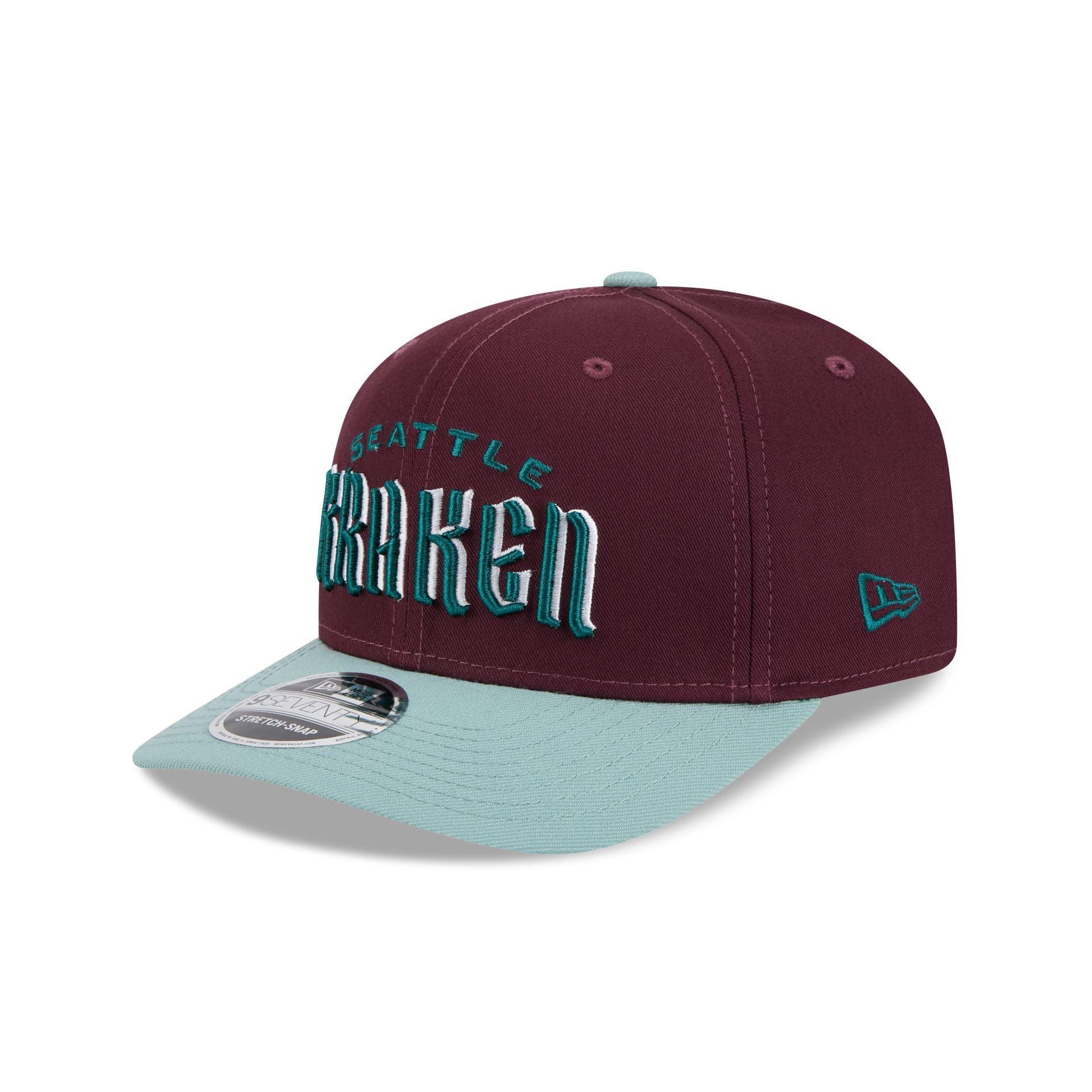 Sacramento Kings Maroon 9SEVENTY Stretch-Snap Hat Male Product Image