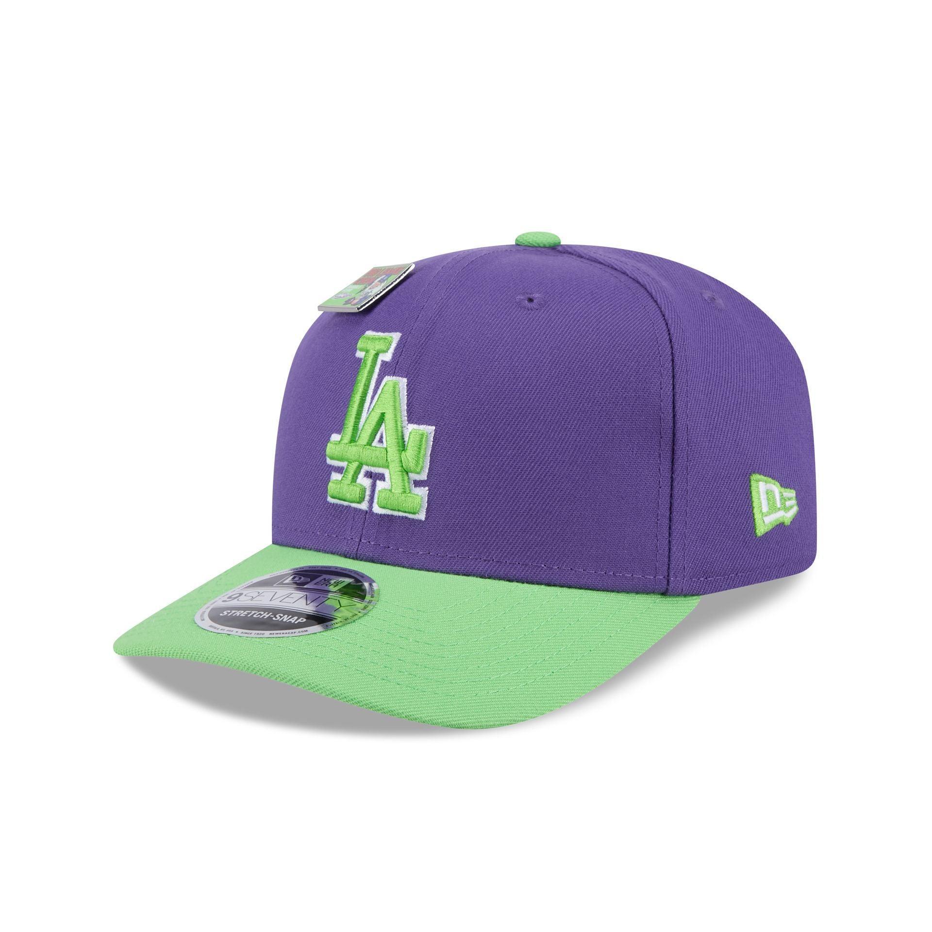 Big League Chew X Los Angeles Dodgers Swingin' Sour Apple 9SEVENTY Stretch-Snap Hat Male Product Image