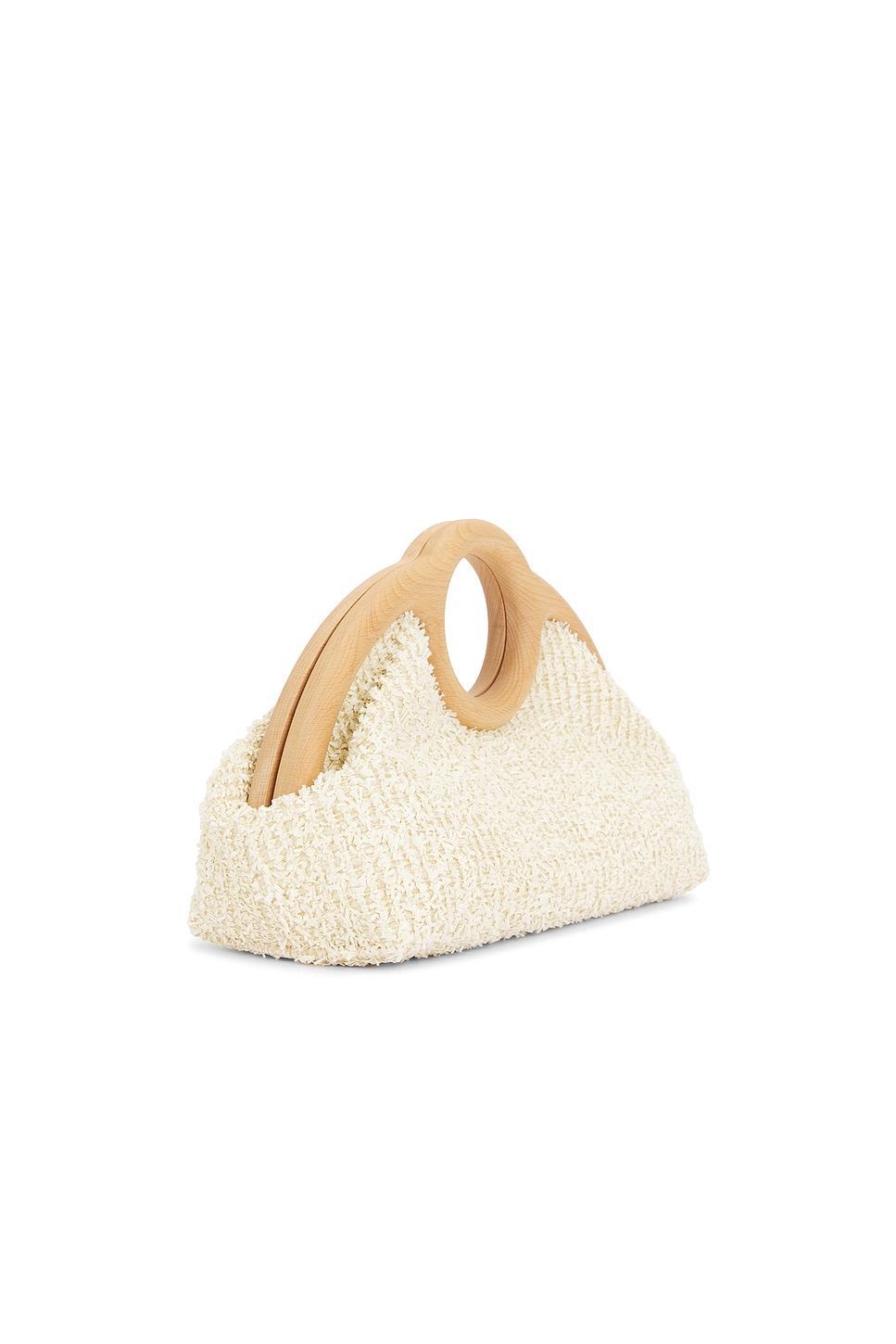 Sloane Raffia Frame Clutch Alexis Product Image