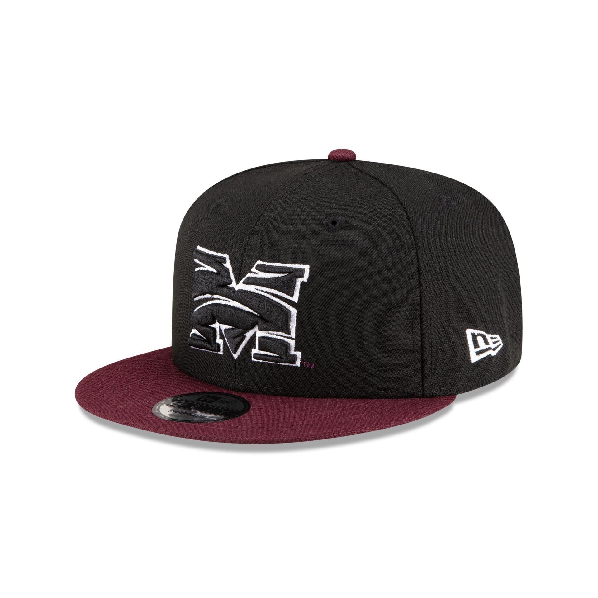 Morehouse Tigers Black Maroon 9FIFTY Snapback Hat Male Product Image