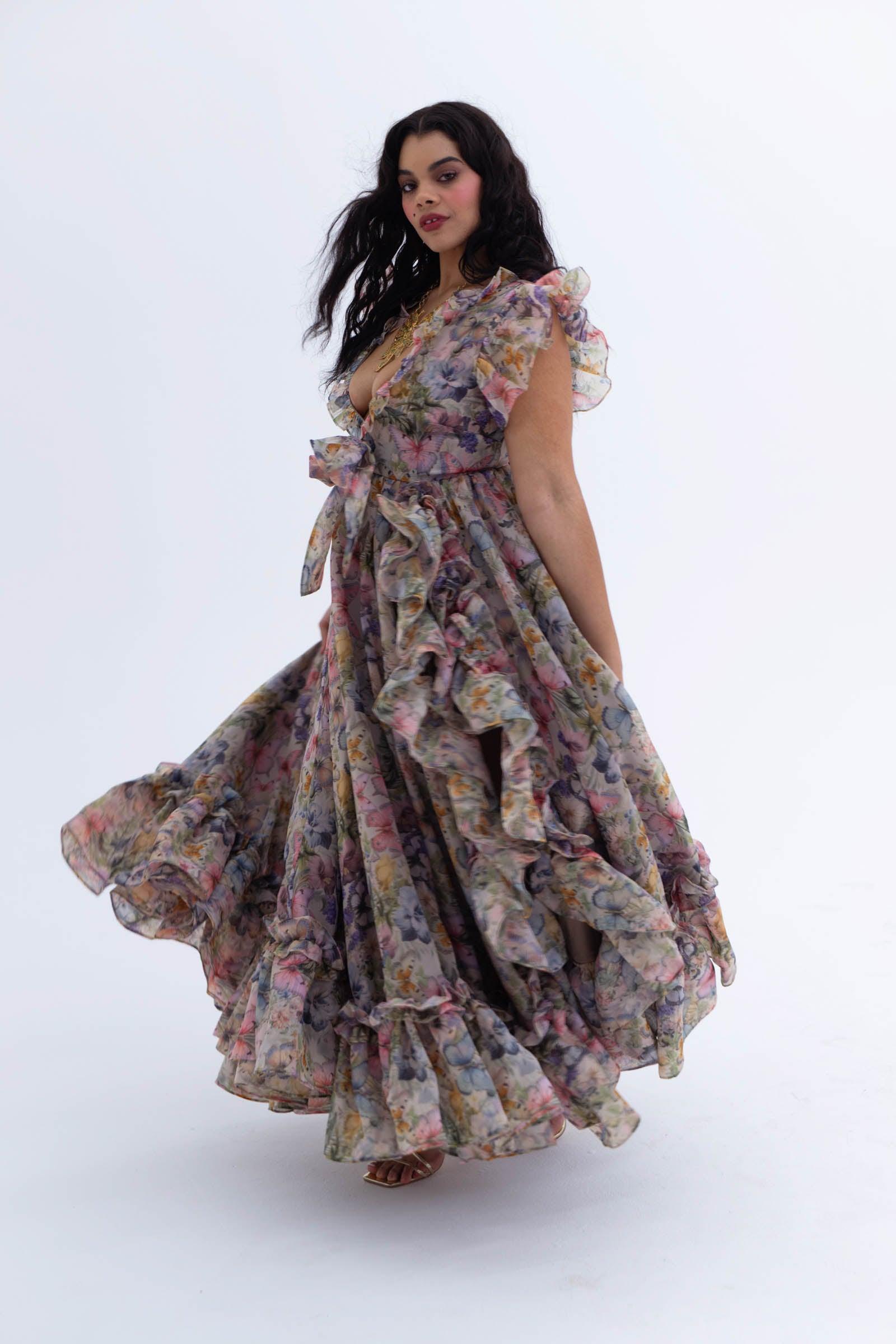 The Butterfly Botanics Melrose Gown Product Image