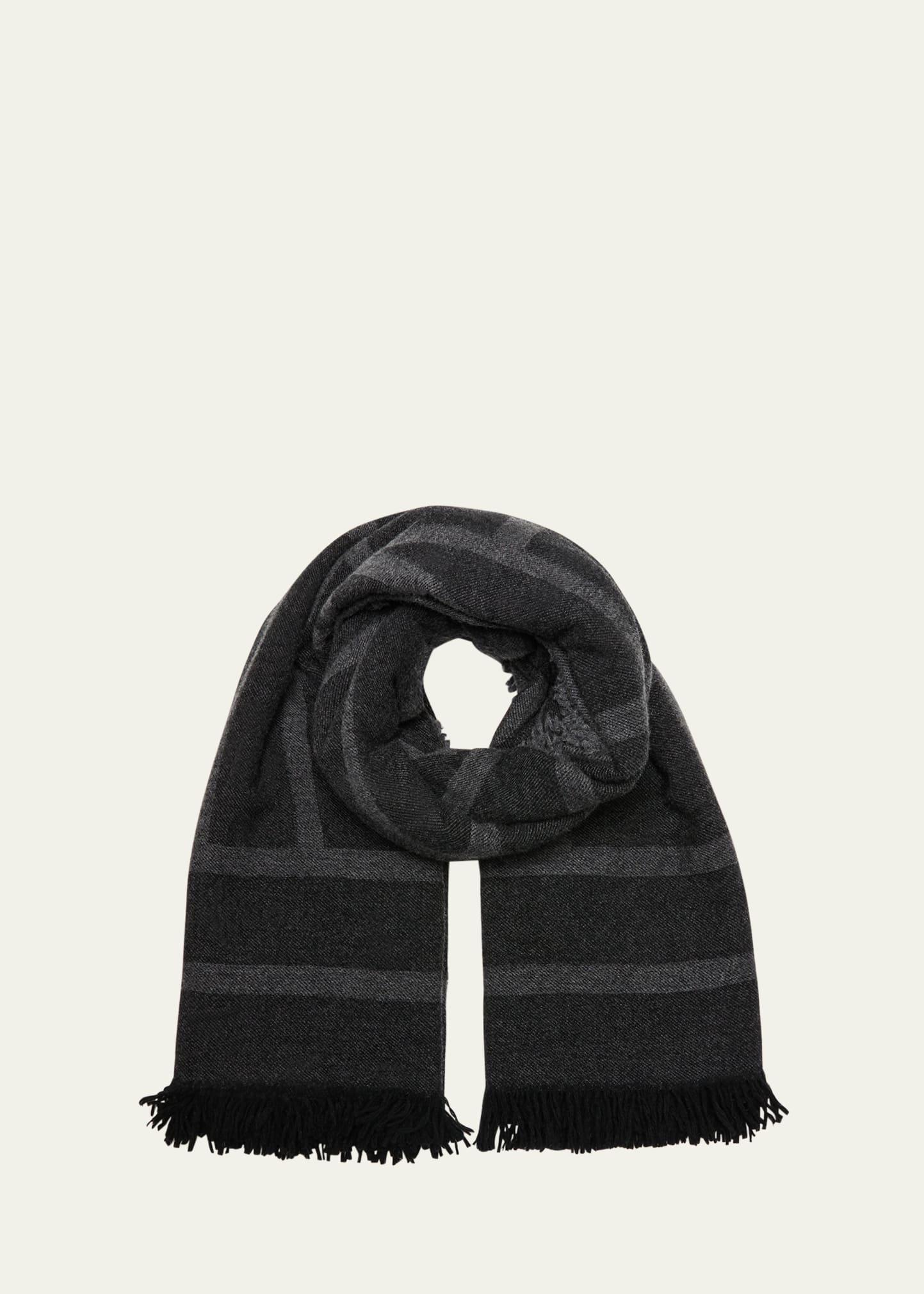 Monogram Wool-Cashmere Scarf Product Image
