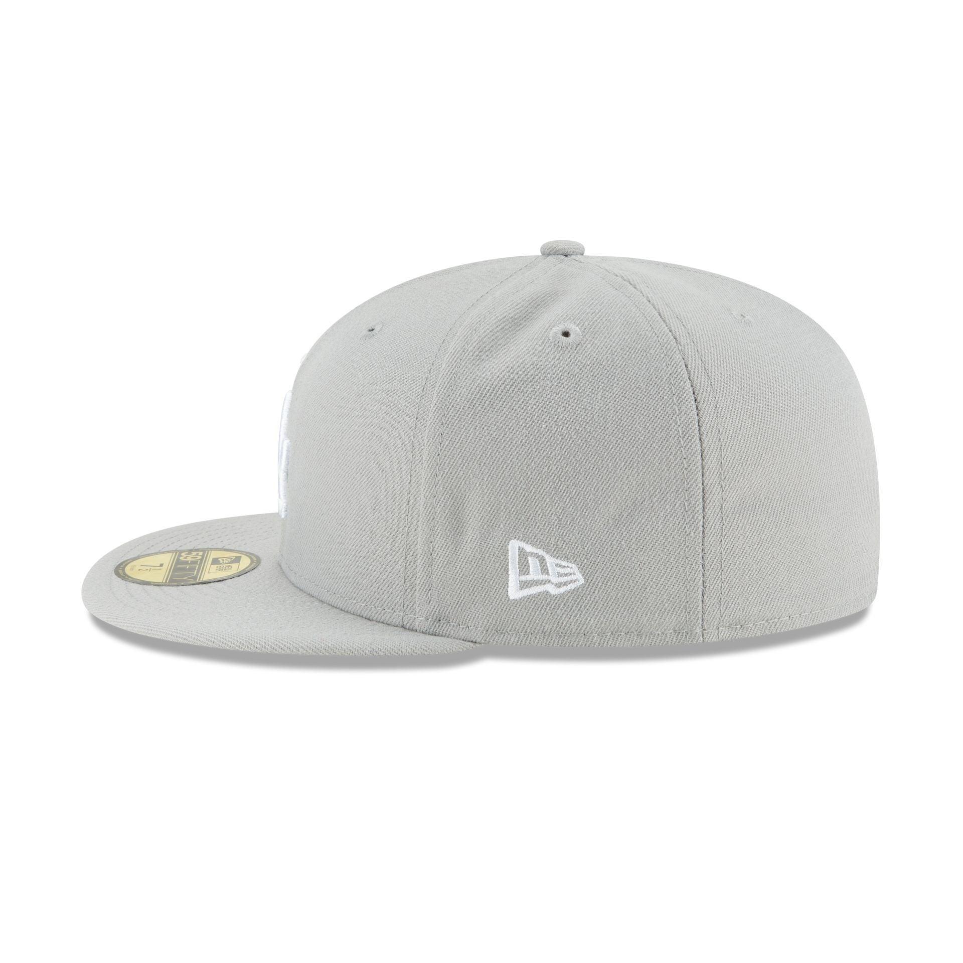 Los Angeles Dodgers 2024 World Series Champions Gray 59FIFTY Fitted Hat Male Product Image