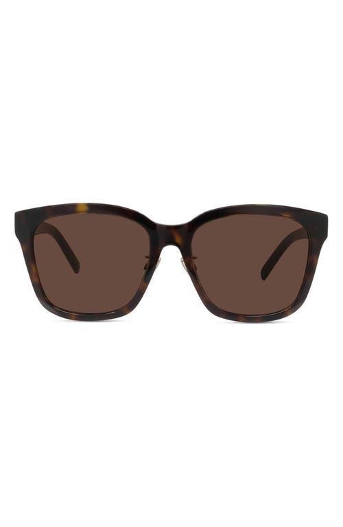 Womens 55MM Square Sunglasses Product Image