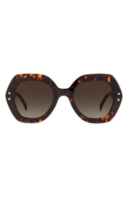 Carolina Herrera HER0126S Geometric Oval Sunglasses Product Image