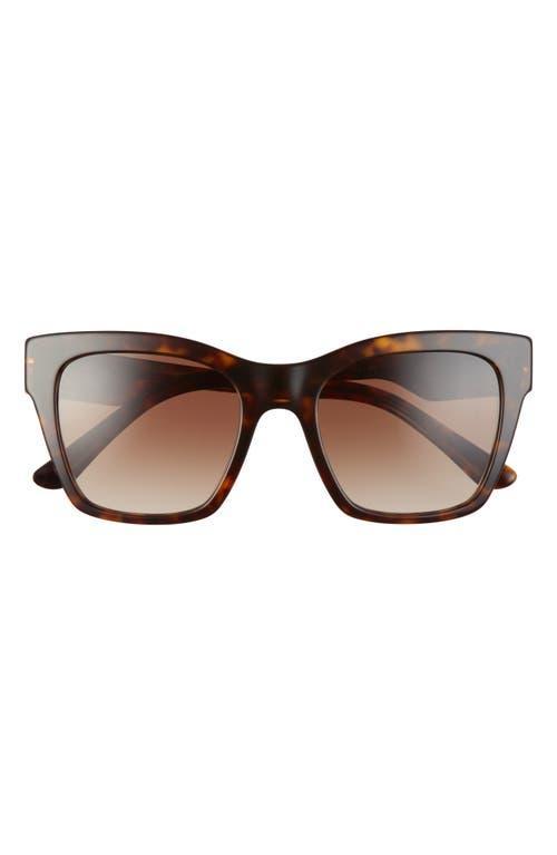 Dolce  Gabbana Womens Dg4384 53mm Tortoise Square Sunglasses Product Image