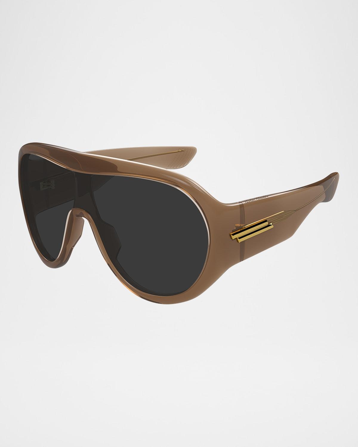 Mens BV1345SM Acetate Shield Sunglasses Product Image