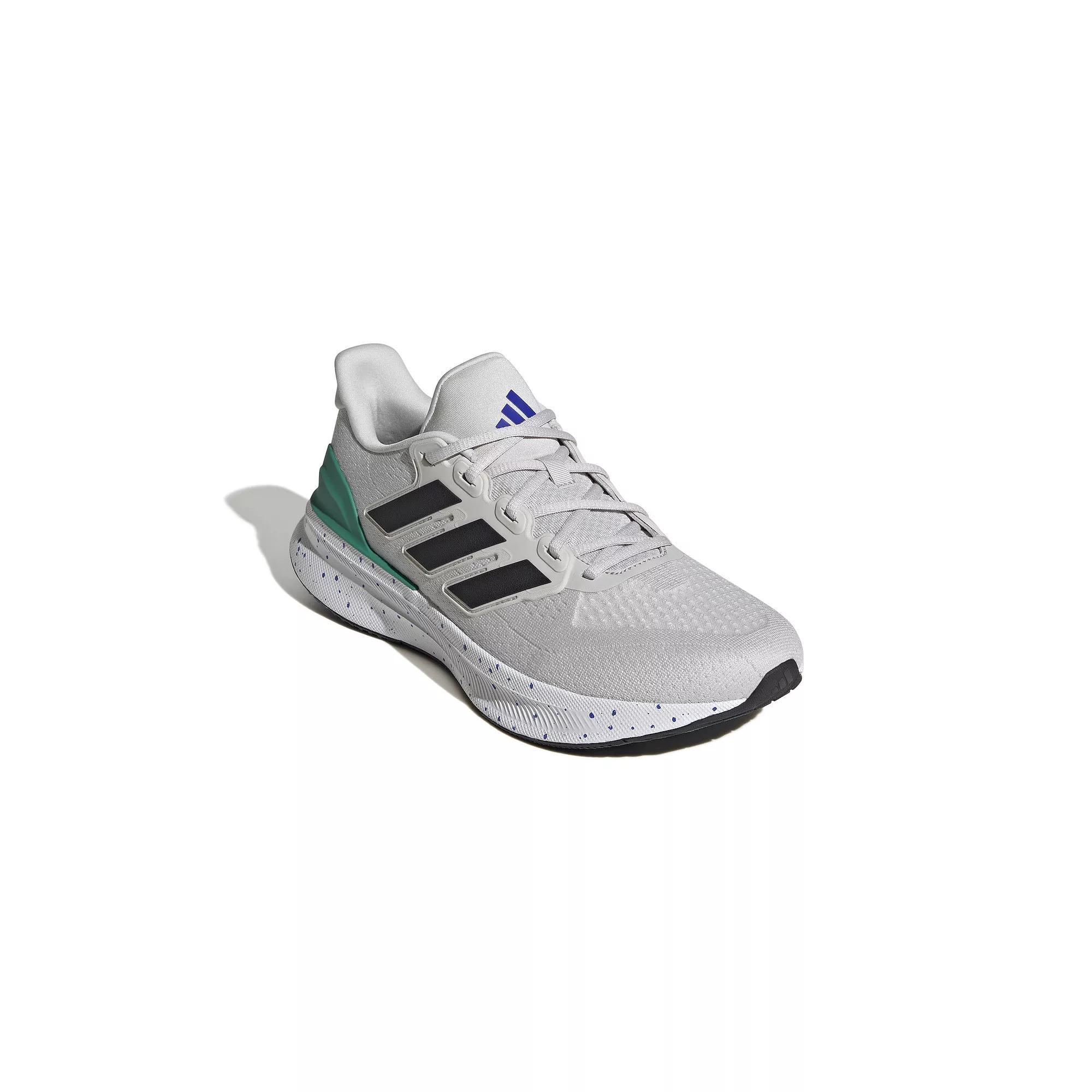 adidas Ultrarun 5.0 Men's Running Shoes, Size: 10, Gray Black Green Product Image