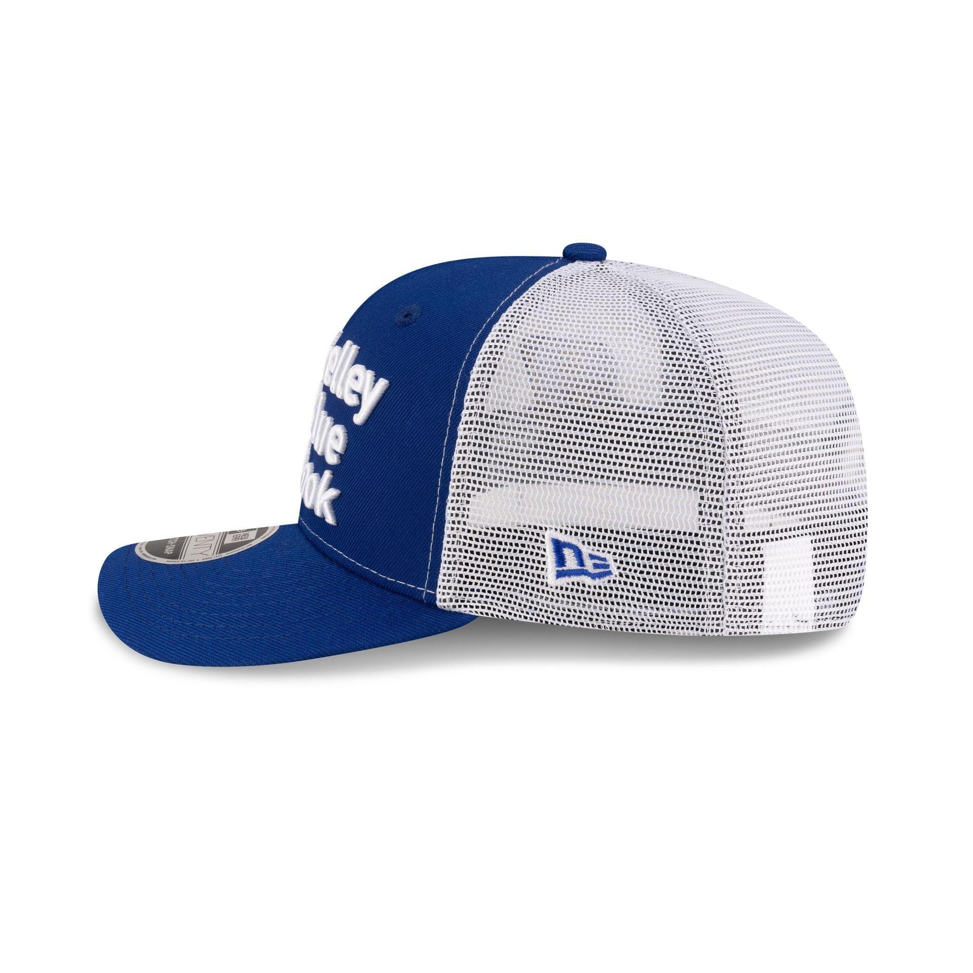 Hendrick Motorsports Chase Elliott Kelly Blue Book Partner 9SEVENTY Stretch-Snap Trucker Hat Male Product Image