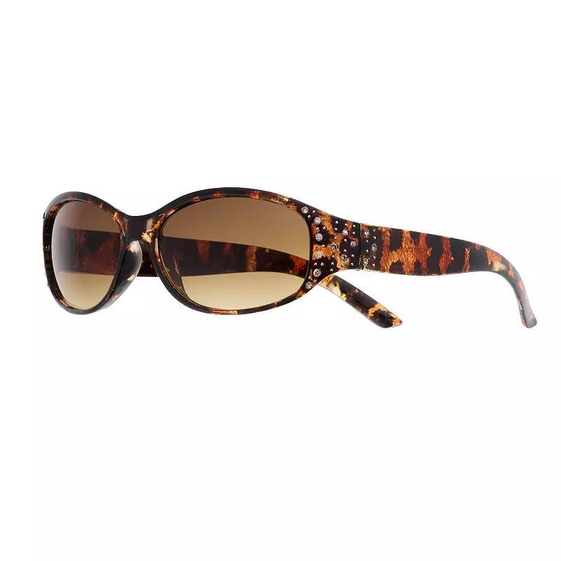 Womens Nine West Plastic Oval Sunglasses Product Image