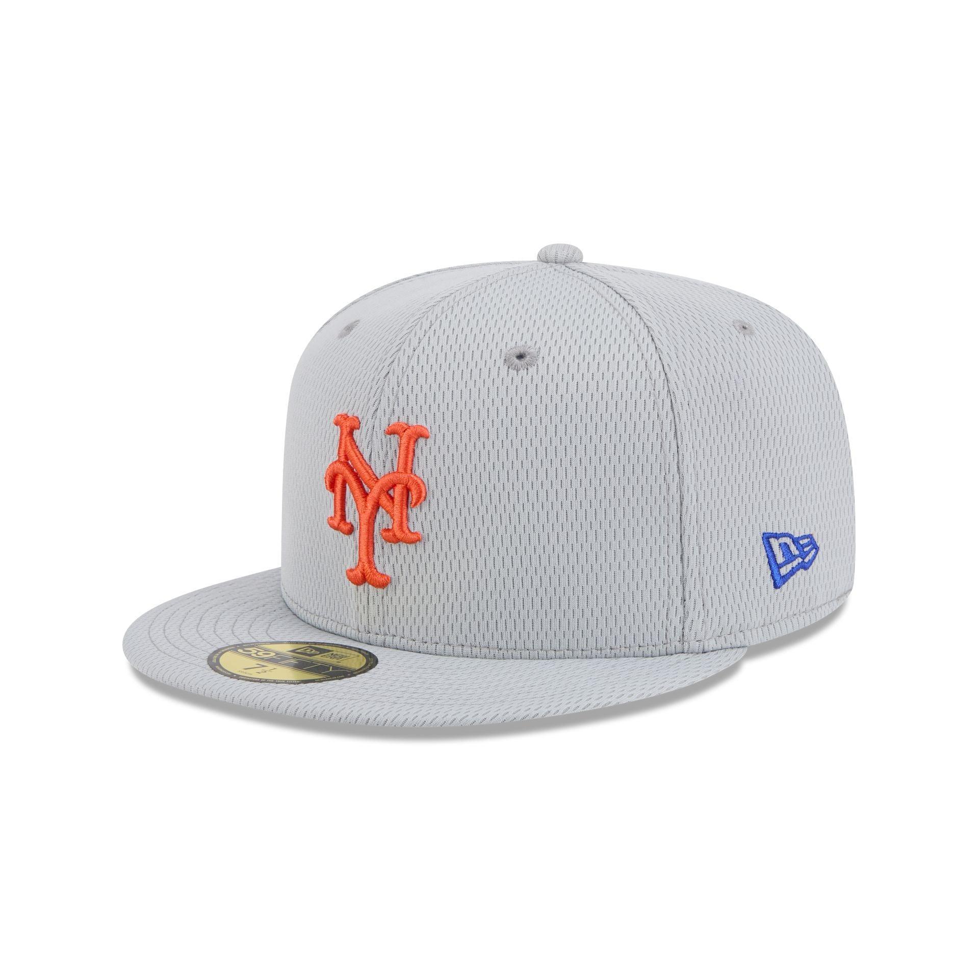 New York Mets 2025 Clubhouse Gray 59FIFTY Fitted Hat Male Product Image